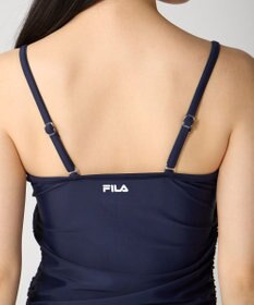 OP／FILA 【FILA】ドルマン袖フリルタンキニ4点セット水着