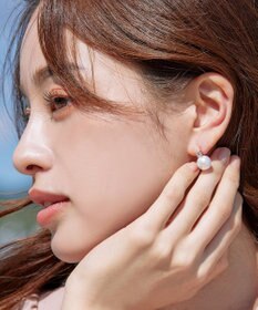 Tiaclasse 【選べる2TYPEデザイン】【金属アレルギー対応】 【養殖パール】  ワンポイントパールピアス＆イヤリング