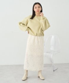 earth music&ecology ドロストヘムスウェット