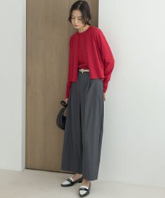 組曲 クルミボタン ニットカーディガン