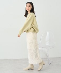 earth music&ecology ドロストヘムスウェット