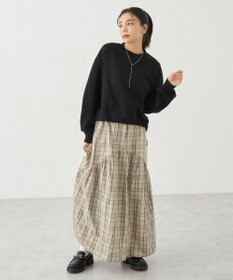 earth music&ecology ドロストヘムスウェット