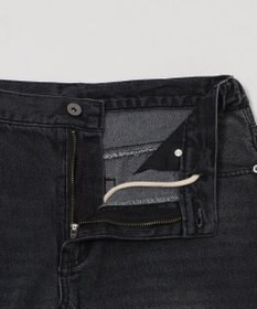 WEGO 【ウエスト調整可/SMLサイズ展開】ローライズカバーフィットフレアデニムパンツ