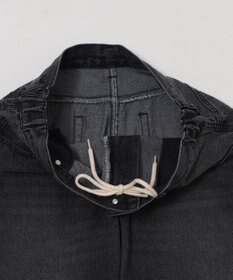 WEGO 【ウエスト調整可/SMLサイズ展開】ローライズカバーフィットフレアデニムパンツ