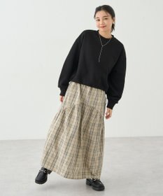 earth music&ecology ドロストヘムスウェット