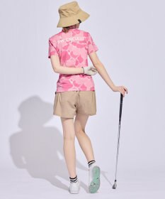PW CIRCULUS 【MEN】WATER SURFACE プリントモックネックT ゴルフウェア レディース