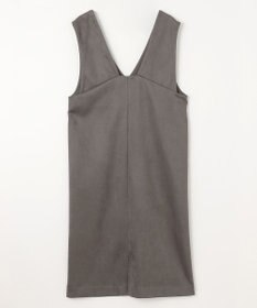 ANY L 【洗濯機可能/ストレッチ】スエードライクジャンスカ