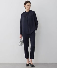 ICB アセテートダブルサテン スティックパンツ