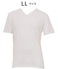 WACOAL MEN WACOAL MEN インナー 3分袖 オーガニックコットン100％ 通気性 吸汗速乾 抗菌防臭 Vネック 肌着 メンズ WL5124 /ワコールメン