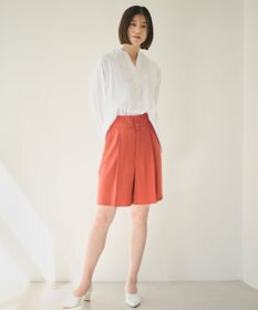 #Newans 【ANSWER for 骨格ストレート】タックデザインスキッパーネックシャツ