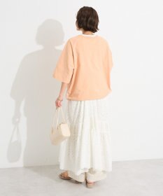 CRAFT STANDARD BOUTIQUE インド綿シフリー切り替えティアードキャミワンピース