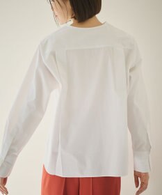 #Newans 【ANSWER for 骨格ストレート】タックデザインスキッパーネックシャツ