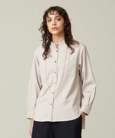 J.PRESS YORK STREET 【WOMEN】バックプリーツ ブラウス