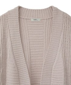 earth music&ecology マットモールカーディガン