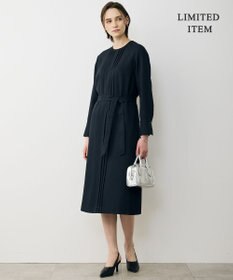 ICB L 【WEB限定】ツイードタックワンピース