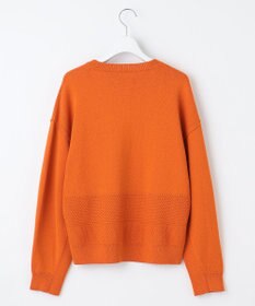 自由区 【洗える】コットンポリミドルゲージ ニット