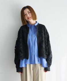 YECCA VECCA ペプラムギャザーシャツ