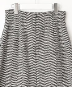 Feroux 【古畑星夏さん着用】ヘリンボンハイウエストミディ スカート