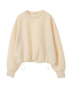 earth music&ecology ドロストヘムスウェット