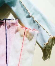 TRICOTE MELLOW TULLE HIGH SOCKS／メローチュールハイソックス