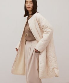 AMERICAN HOLIC あったかリバーシブルキルティングコート