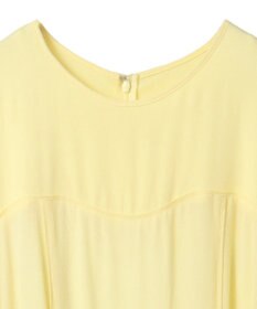 Green Parks ボリュームスリーブティアードワンピース