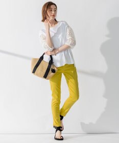 23区 【好評につき新色追加】アイレットジャージー カットソー