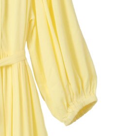 Green Parks ボリュームスリーブティアードワンピース