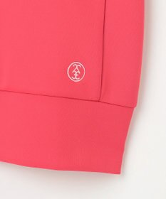 23区GOLF 【WOMEN】ライトダンボール ロゴリブモックネック