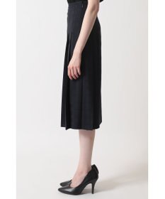 DAKS ビッグシャドーチェック セミフレアプリーツスカート