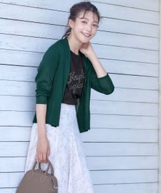 Tiaclasse 【おのののかさん着用】ショートトッパーカーディガン