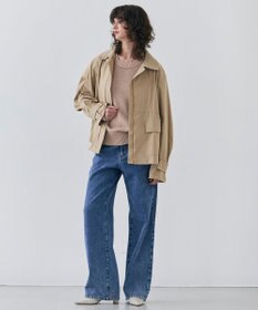 BEIGE， 【洗える・CLUEL 4月号掲載】COMFREY / オーガニックコットンクルーネックニット