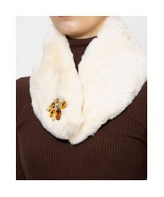 UNBILLION カシュネ cache nez / ビジュー付エコファーティペット