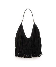 UNBILLION カシュカシュ cachecache / スエードフリンジセミショルダー