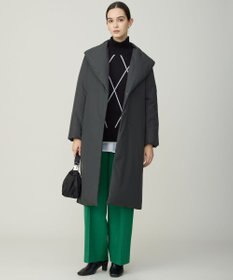 ICB 【撥水加工】ADS ダウン ショールカラーロングコート