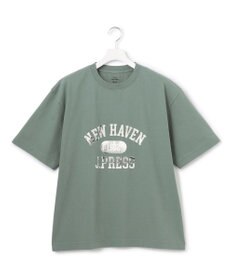 J.PRESS YORK STREET 【UNISEX】フォトプリント Tシャツ ”College Logo”