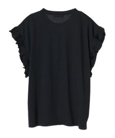 Green Parks ・ＤｏｕｂｌｅＦｌａｇｓ　フリルショルダープリントＴＥＥ