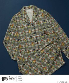 une nana cool 【ハリー・ポッターコラボ】【綿100%】開襟パジャマ