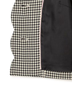 TOCCA 【百田夏菜子さん着用】【消臭】BABY SCALLOP 千鳥柄ジャケット