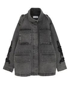 Green Parks ■ESCAR デニムコード刺繍ジャケット