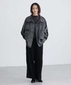 Green Parks ■ESCAR デニムコード刺繍ジャケット