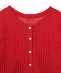 AMERICAN HOLIC 【前後2WAY】透かし編みニットカーディガン