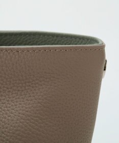 TOPKAPI 【Breath TOPKAPI】DUAL デュアル シュリンクレザー バイカラー 2way ワンハンドル ショルダーバッグ チャーム付き