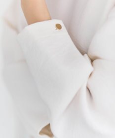 BEIGE， BROOM / スウェット風ライトフォルムプルオーバー