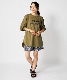 OP／FILA 【RUSTY】らくティブ｜プリント長袖Tシャツ