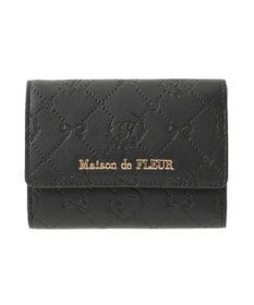 Maison de FLEUR カラーモノグラムウォレット