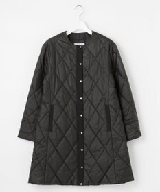 J.PRESS LADIES 高密度タフタ キルティング ロング コート