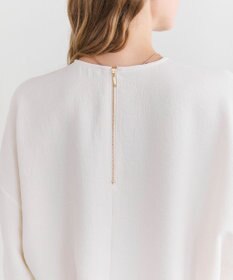 BEIGE， BROOM / スウェット風ライトフォルムプルオーバー
