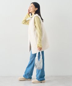 earth music&ecology シアードッキングタートルプルオーバー