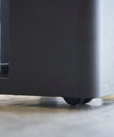 tower キャスター付きニューズラック タワー  ブラック